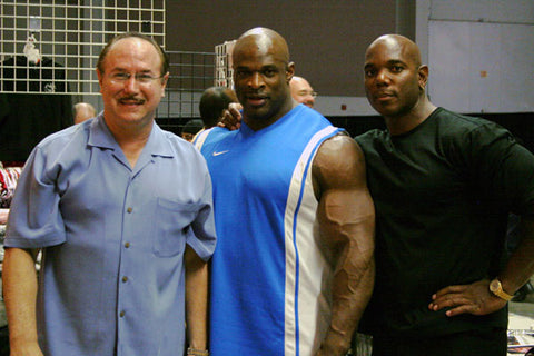 Victor Conte, Ronnie Coleman and Flex Wheeler.