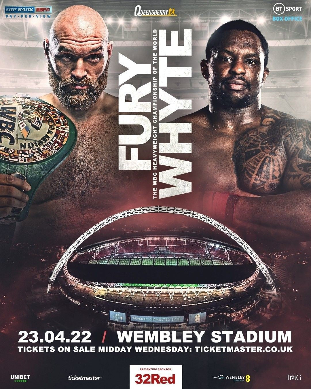 Heavyweight Rumble in Wembley Stadium