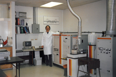 Victor at BALCO Laboratories in 1988