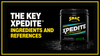 THE KEY XPEDITE® INGREDIENTS AND REFERENCES