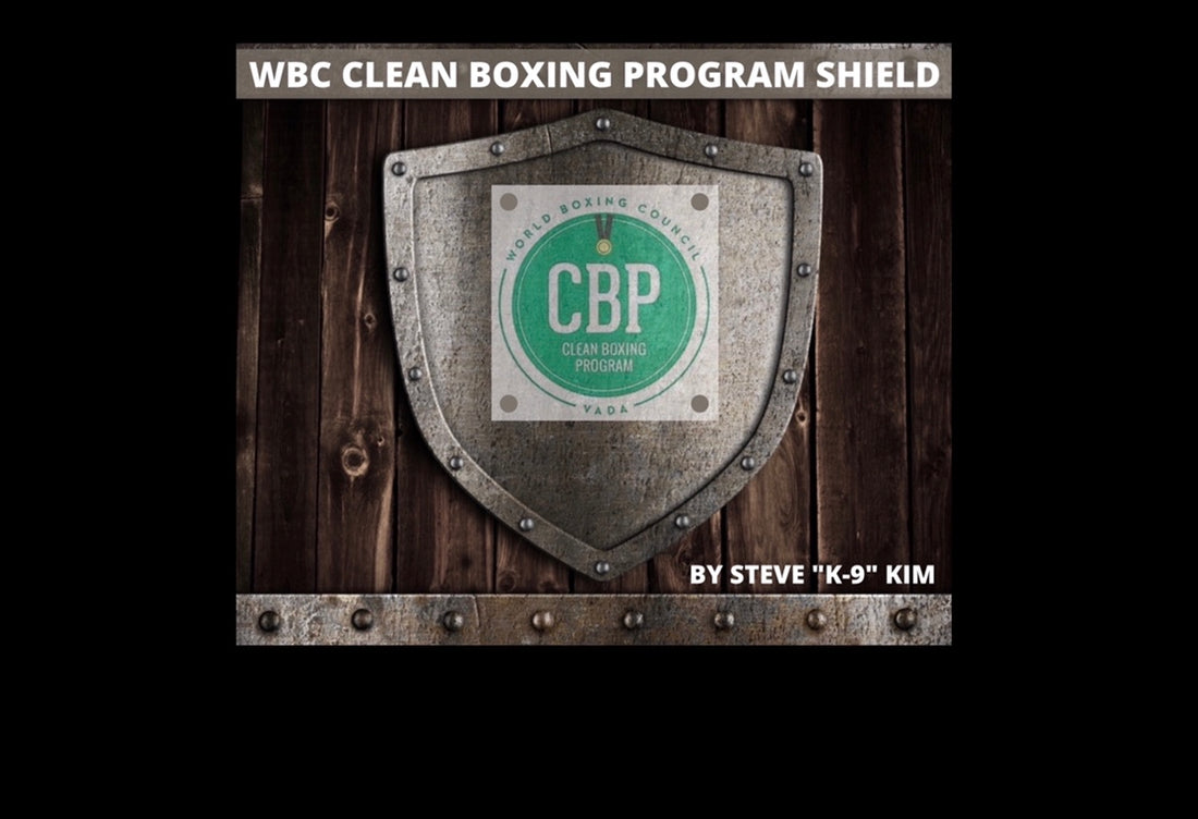 WBC Clean Boxing Program Shield