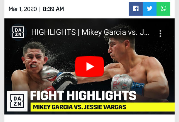 MIKEY GARCIA VS. JESSIE VARGAS RESULTS, HIGHLIGHTS: GARCIA STRUGGLES EARLY BUT GETS WELTERWEIGHT WIN