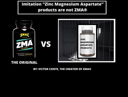 Imitation “Zinc Magnesium Aspartate” products are not ZMA®