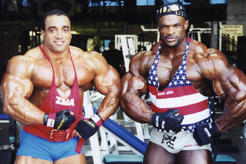Dennis James and Ronnie Coleman