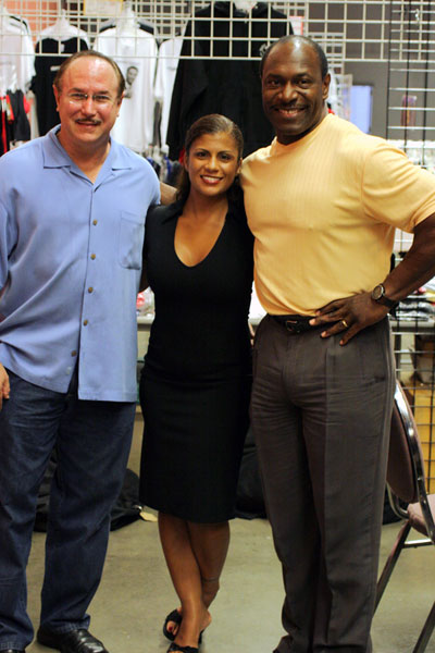 Victor Conte, Madeline Wheeler and Lee Haney