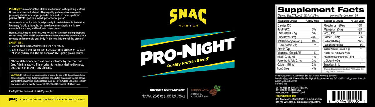 SNAC Strong Training Stack