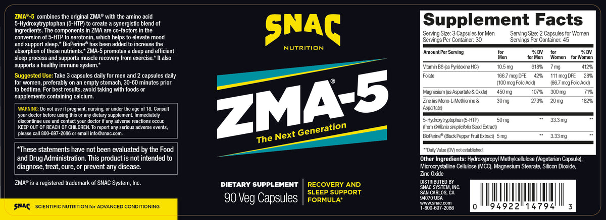 SNAC Strong Training Stack