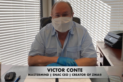 Victor Conte, Creator of ZMA® Recommends SNAC ZMA®-5 with Zinc & Magnesium for Immune System Support